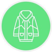 Jacket Creative Icon Design vector
