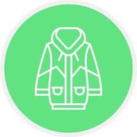 Jacket Creative Icon Design vector