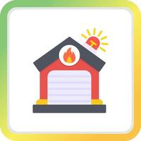 Fire Department Creative Icon Design vector