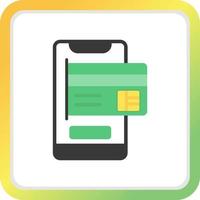 Online Payment Creative Icon Design vector