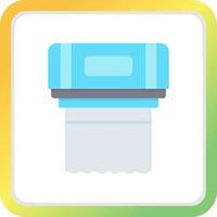 Paper Towel Creative Icon Design vector