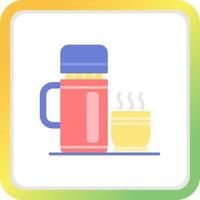 Thermos Creative Icon Design vector