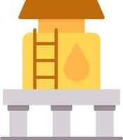 Water Tank Creative Icon Design vector