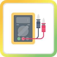 Voltmeter Creative Icon Design vector