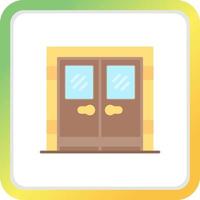 Door Creative Icon Design vector