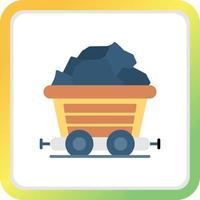 Coal Creative Icon Design vector
