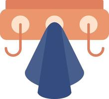Coat Rack Creative Icon Design vector