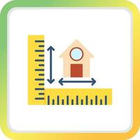 Measure Creative Icon Design vector