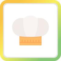 Chef Hat Creative Icon Design vector