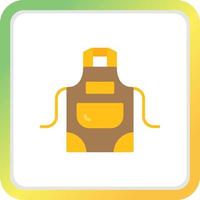 Apron Creative Icon Design vector