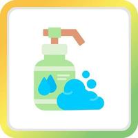 Shampoo Creative Icon Design vector
