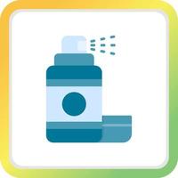 Hair Spray Creative Icon Design vector