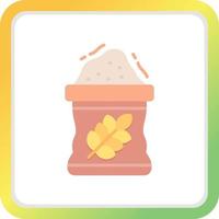 Flour Creative Icon Design vector