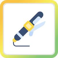 Curler Creative Icon Design vector