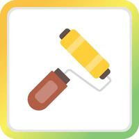 Paint Roller Creative Icon Design vector