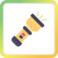 Flashlight Creative Icon Design vector