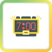 Alarm Creative Icon Design vector
