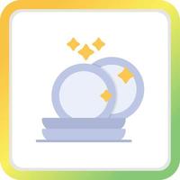 Plate Creative Icon Design vector