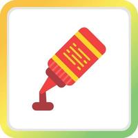 Ketchup Creative Icon Design vector