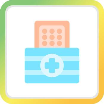 Patch Creative Icon Design vector