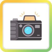 Camera Creative Icon Design vector