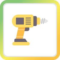 Drilling Creative Icon Design vector