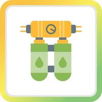 Water Filter Creative Icon Design vector