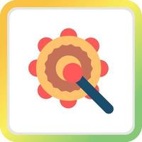 Drum Creative Icon Design vector