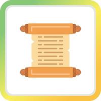 Scroll Creative Icon Design vector