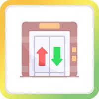 Elevator Creative Icon Design vector