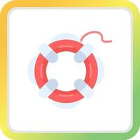 Life Saver Creative Icon Design vector