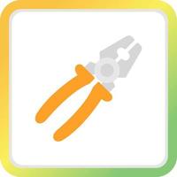 Pliers Creative Icon Design vector
