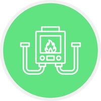 Water Boiler Creative Icon Design vector