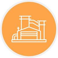 Factory Creative Icon Design vector