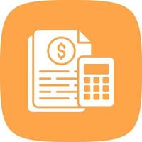 Accounting Creative Icon Design vector