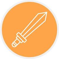 Sword Creative Icon Design vector