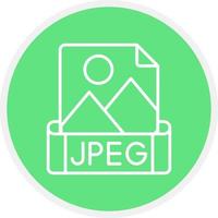 Jpeg Creative Icon Design vector