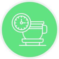 Tea Time Creative Icon Design vector