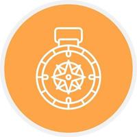 Compass Creative Icon Design vector