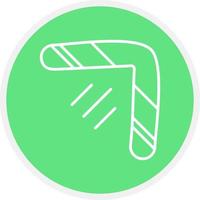 Boomerang Creative Icon Design vector