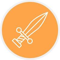 Sword Creative Icon Design vector