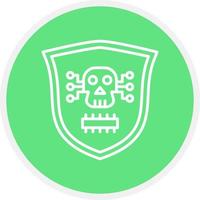 Malware Creative Icon Design vector