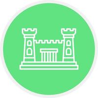 Fortress Creative Icon Design vector