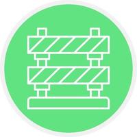 Barrier Creative Icon Design vector