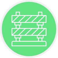 Barrier Creative Icon Design vector