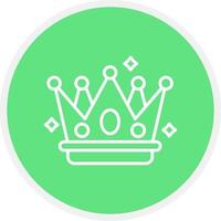 Crown Creative Icon Design vector