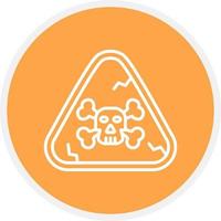Dangerous Creative Icon Design vector