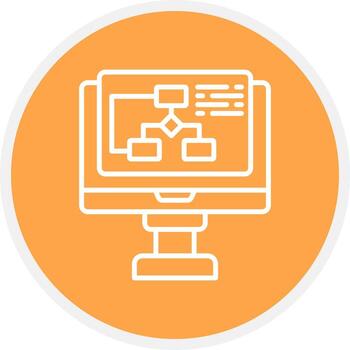 Algorithm Creative Icon Design vector