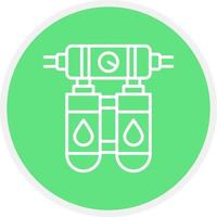 Water Filter Creative Icon Design vector
