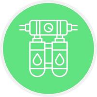 Water Filter Creative Icon Design vector